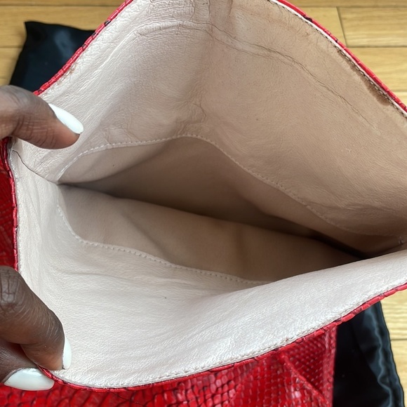 🌶️ Python RED VIXEN THIGH HIGH BOOTS *NEW* THIS IS A SEXY SHOE RIGHT HERE - Picture 12 of 14